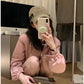 METWO> 皮粉衝鋒衣套裝 1026#