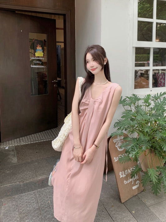 NENE> 扭結設計感無袖洋裝  2192#