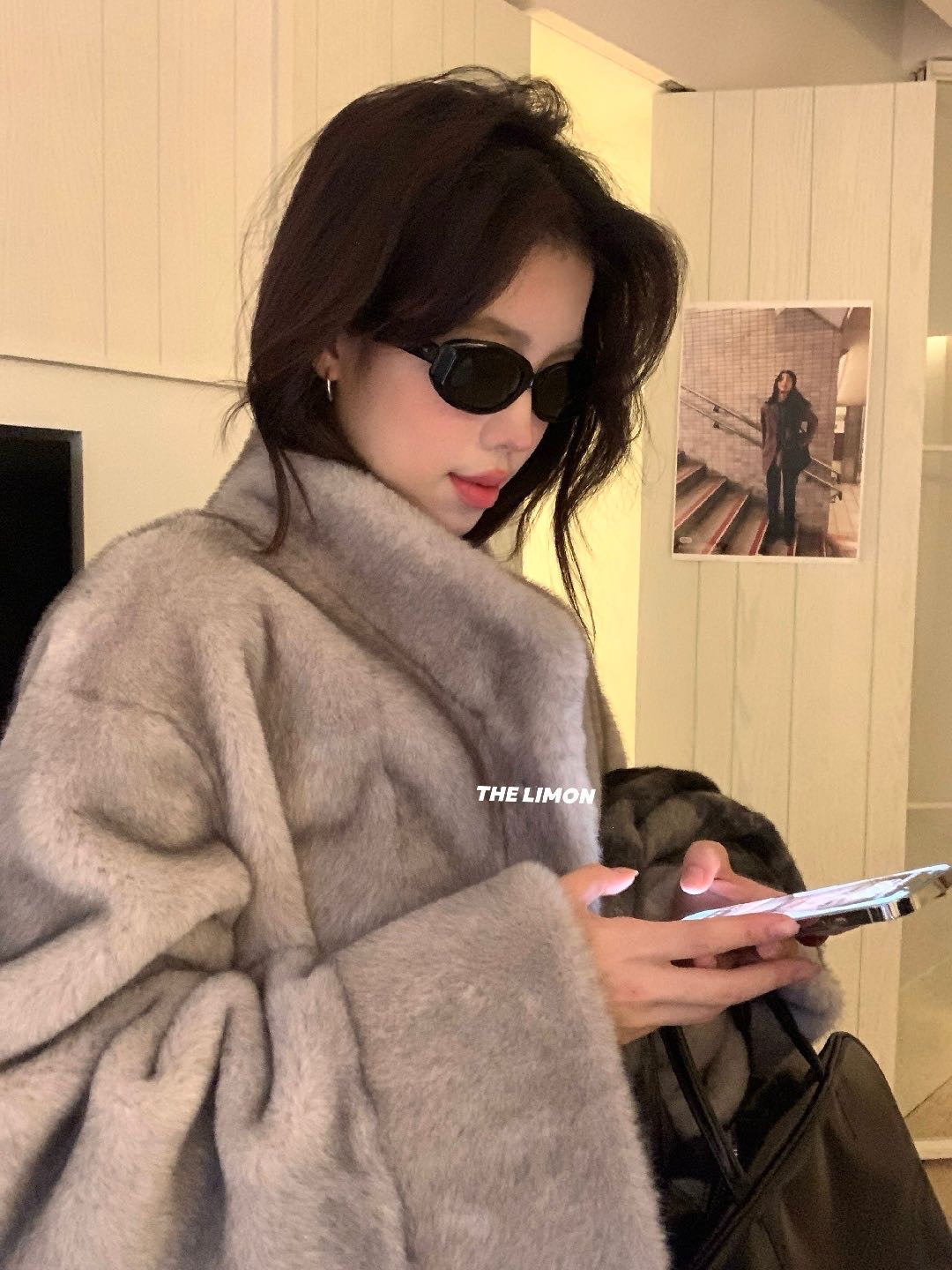 Limon - 柔柔的毛毛外套 1128#