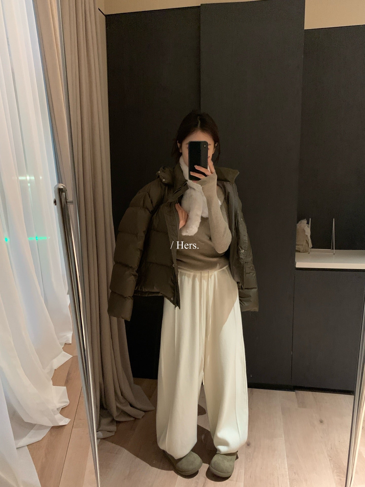 seeUbye - 韓標羊絨奶奶褲  92687#