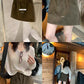 HERS> 咖啡牛仔棉短裙   2044#