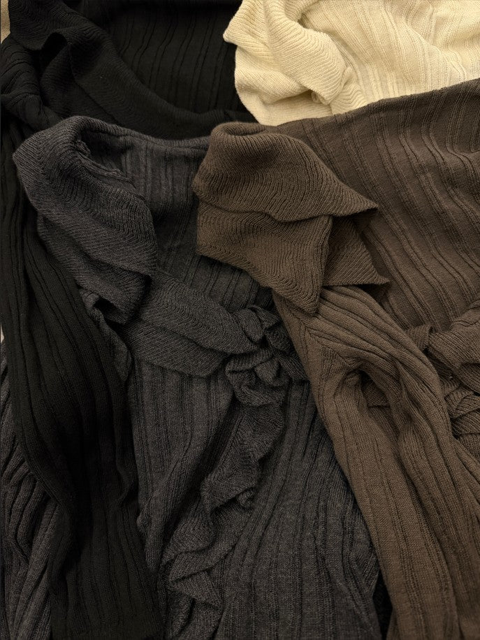 METWO - 木耳針織衫  9022#