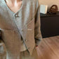 HERS - 玫瑰扣小香風外套  92166#