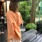 Hers - 涼感透氣絲襯衫  80655#