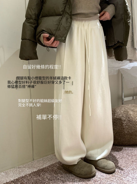 seeUbye - 韓標羊絨奶奶褲  92687#