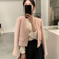 HERS>小香風U領外套  8105#