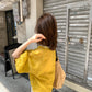Hers - 苎麻氣質復古衫   80458#