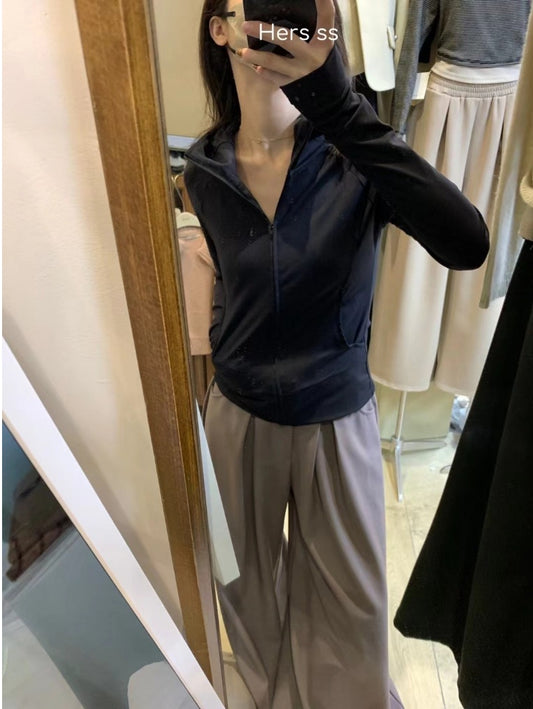 HERS> 磨毛防風外套3色 8142#