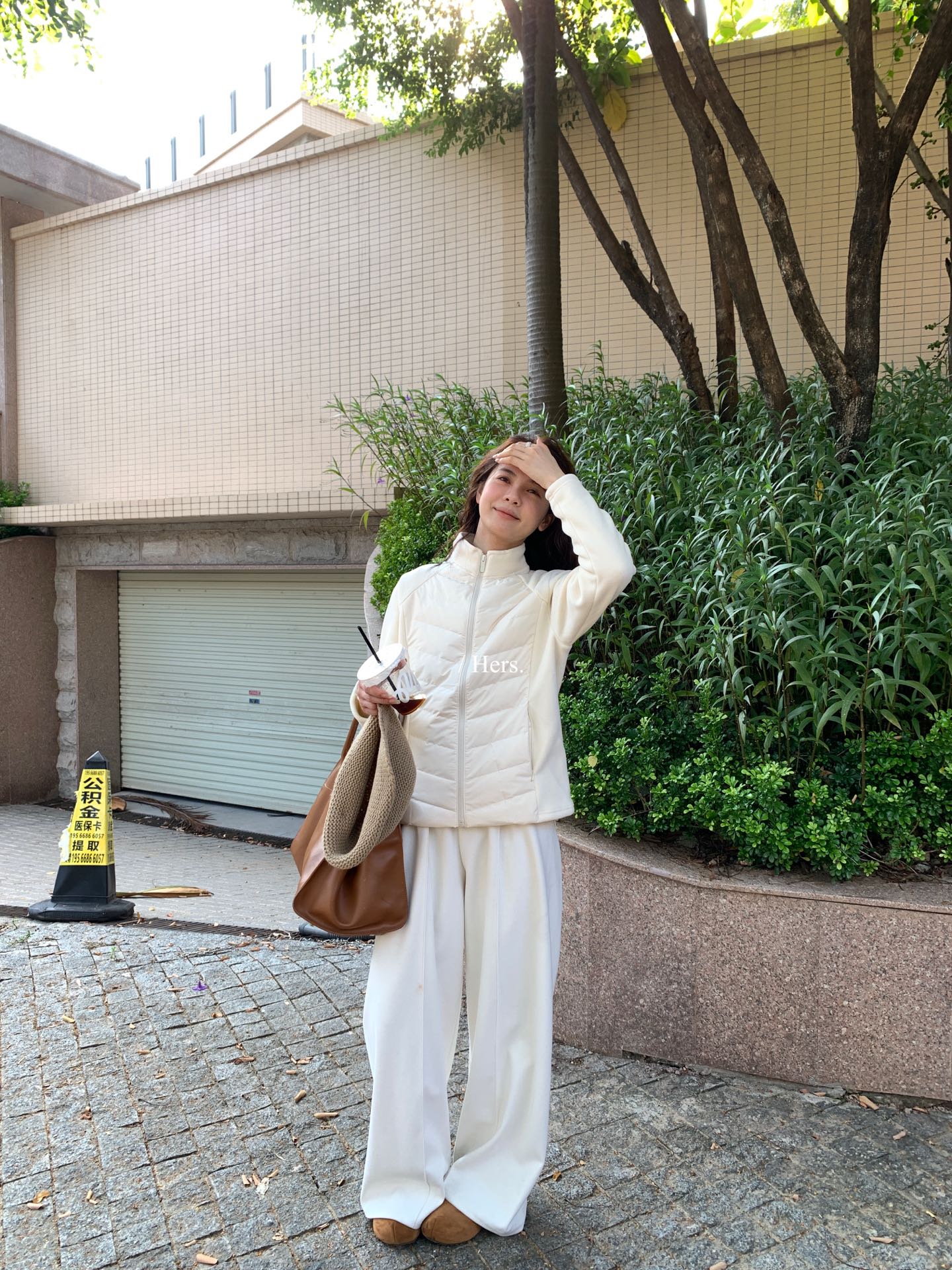 Hers - 黑科技鎖溫白鴨絨外套  92524#