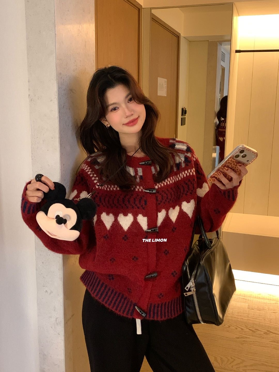 Limon - 羊駝毛衣開衫  2287#