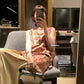 METWO> 中式無袖長版上衣 8307#