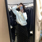 HERS> 波點絨半裙 10593#