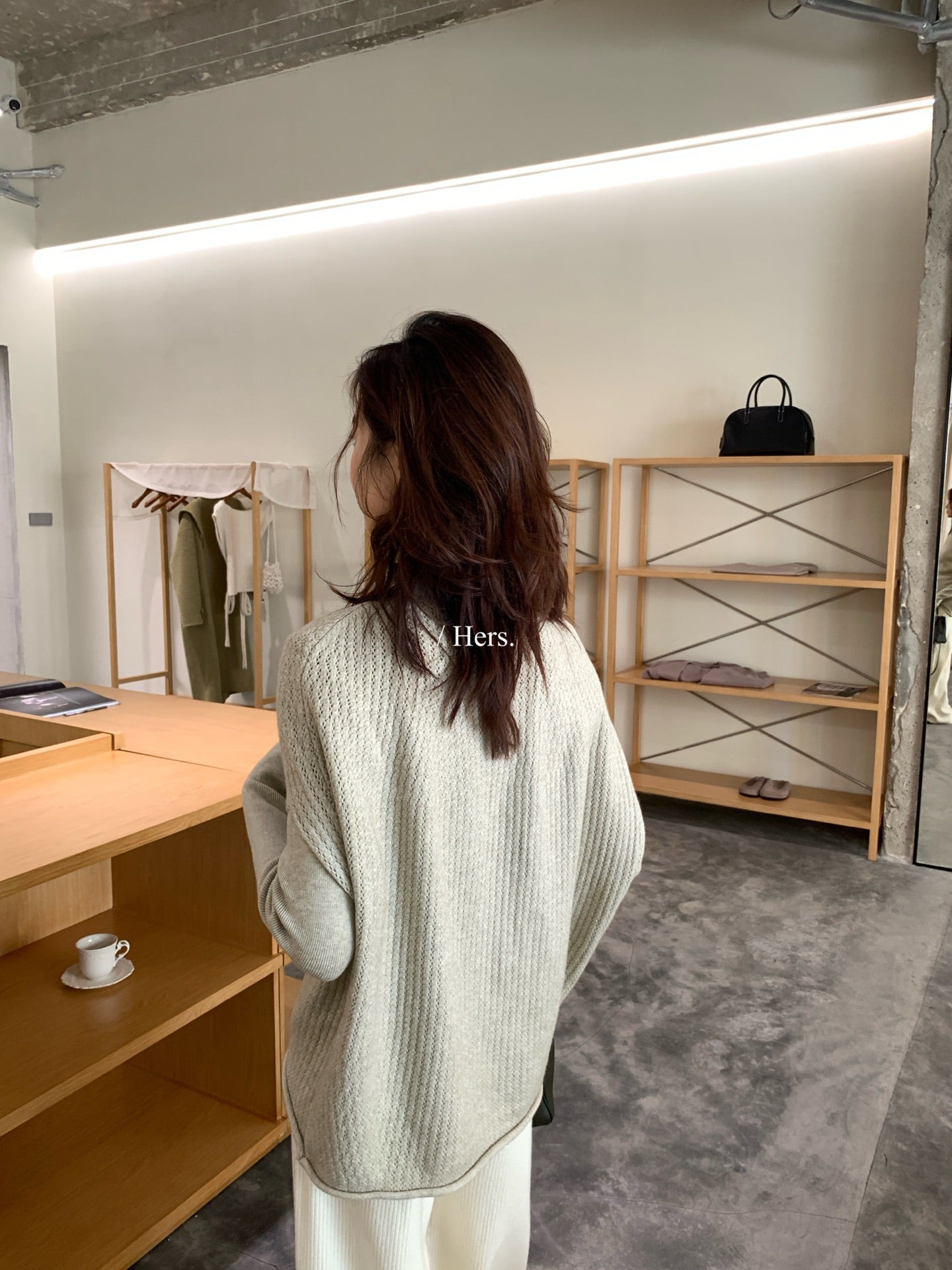 Hers - 兩件套軟糯針織毛衣   92828#