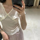 HERS> 拼接V領舒適衫 9440#