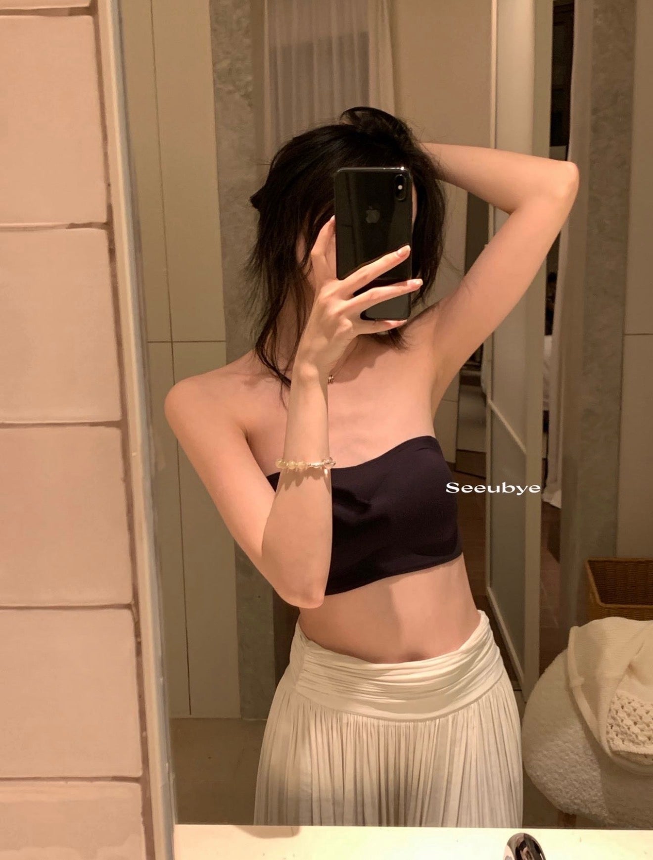 SeeUbye - 高貨無痕無肩帶bra 內衣  299#