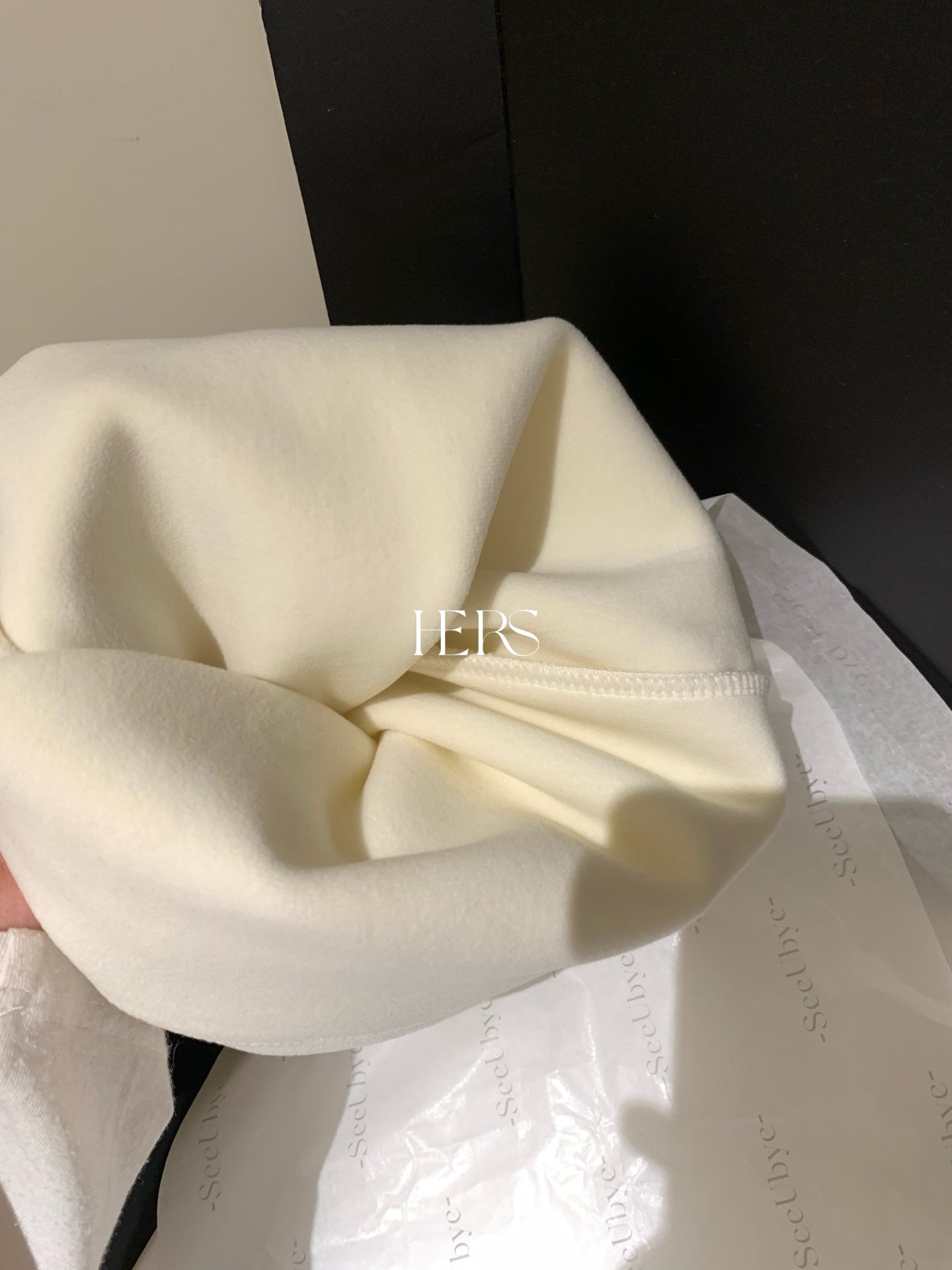 seeUbye - 好版型!加絨加厚紙片直筒褲  92803#