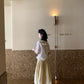 Hers - 花苞壓褶半身裙   80310#