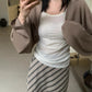 HERS>  慵懶調性防曬罩衫 21080#