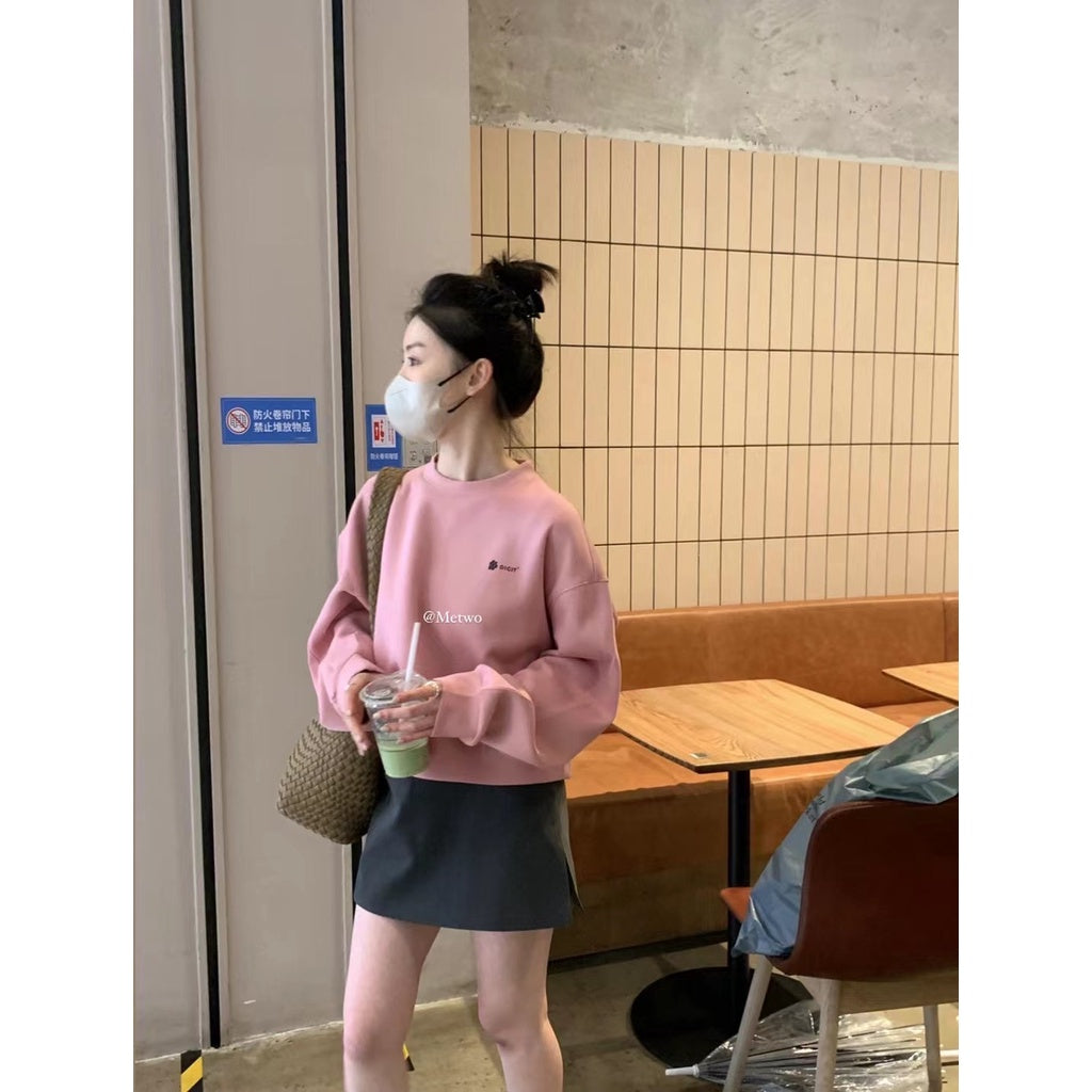 現貨*1187#𝗠𝗲𝘁𝘄𝗼 質感極好！灰半裙sml