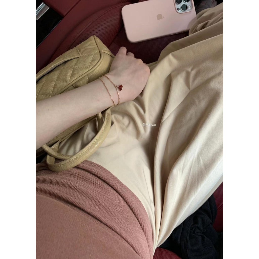 現貨*1389#METWO奶茶不對稱半裙𝐬𝐦𝐥