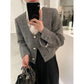 HERS>小香風U領外套  8105#
