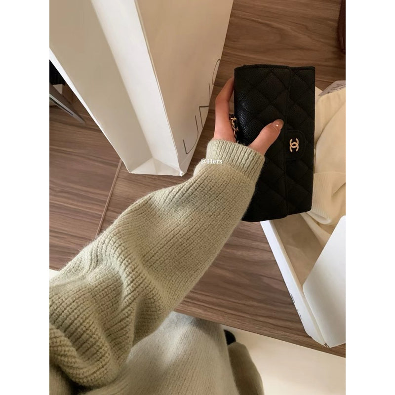 現貨*8169#HERS 拉鍊長毛衣