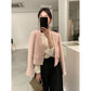 HERS>小香風U領外套  8105#