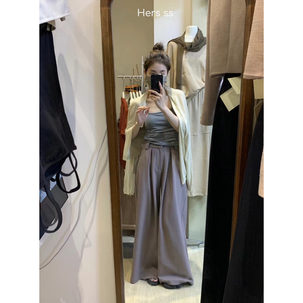 現貨*8093#HERS垂感休閒西裝神褲