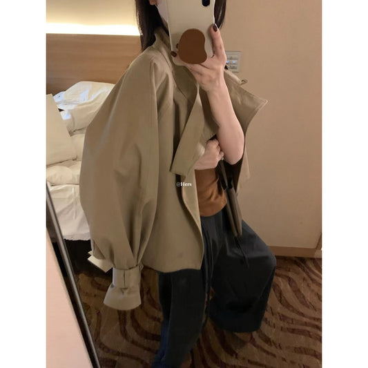 現貨*0902#HERS 高品短風衣外套
