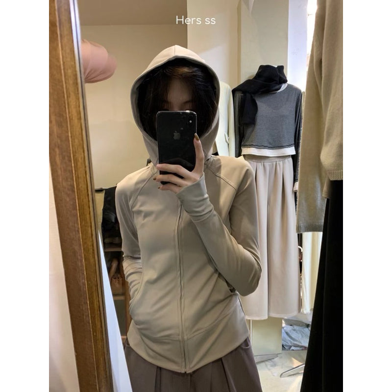 現貨*8142#HERS 磨毛防風外套3色