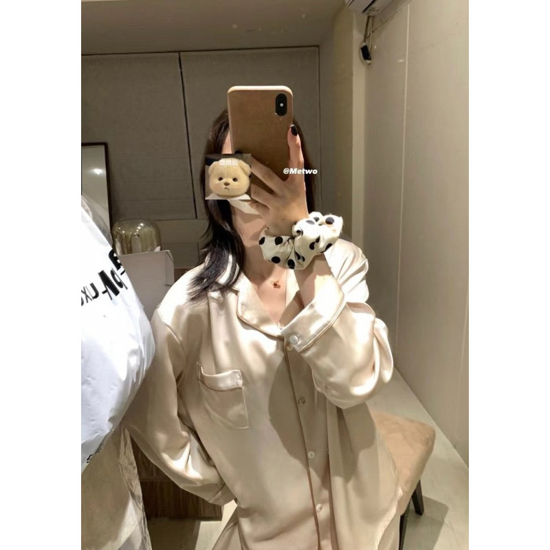 METWO>  貴婦香檳睡衣 #